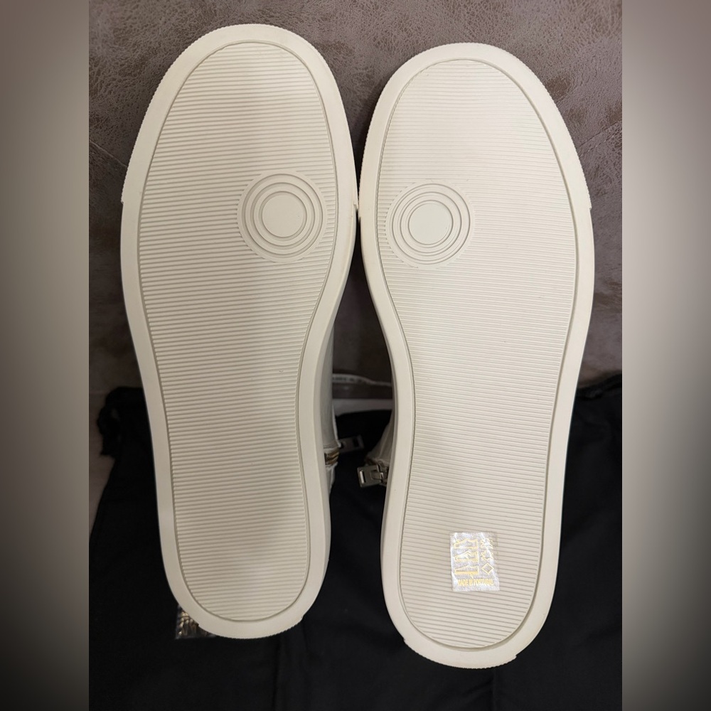 Zadig & Voltaire Cream High-Top Sneakers - Picture 3 of 8